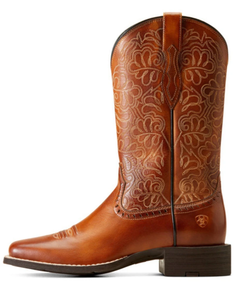 Ariat Women's Round Up Remuda Performance Western Boots - Broad Square Toe