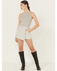 Free People Women's Wynne Railroad Mini Skirt