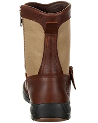 Georgia Boot Men's Athens Waterproof Side-Zip Work Boots - Moc Toe