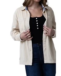Kimes Ranch Women's Luna Corduroy Long Sleeve Button-Down Western Shirt