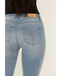Shyanne Women's Aria Medium Rise Bootcut Super Stretch Denim Jeans
