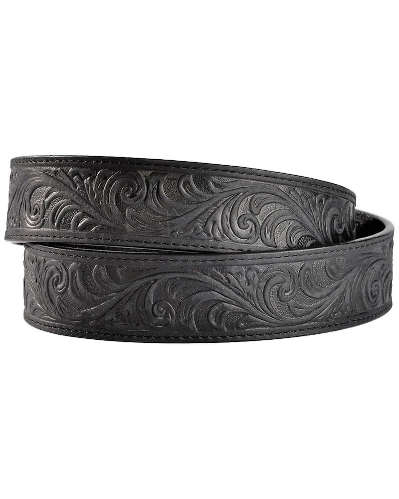 Justin Men's Hand Tooled Western Belt