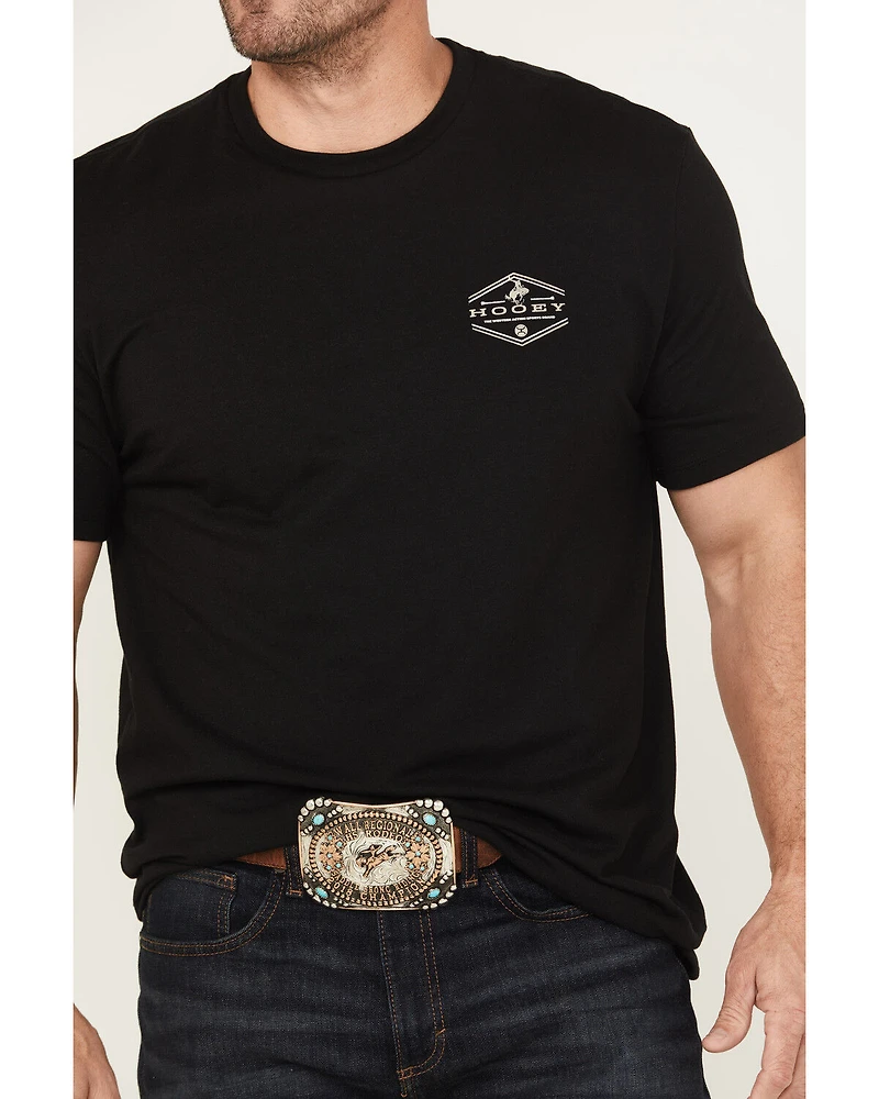 Hooey Men's Mountains Short Sleeve Graphic T-Shirt