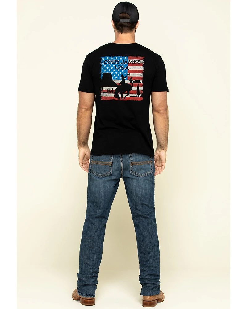 Cody James Men's Equalizer Wash Jackson Slim Straight Stretch Denim Jeans - Tall