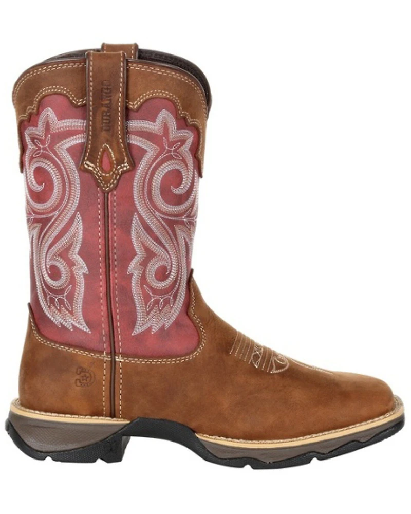 Durango Women's Red Western Boots - Square Toe