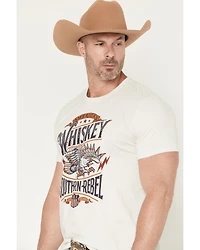 Cody James Men's American Whiskey Short Sleeve Graphic T-Shirt