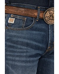 Cinch Men's Fastback Stonewash Original Loose Taper Rigid Denim Jeans