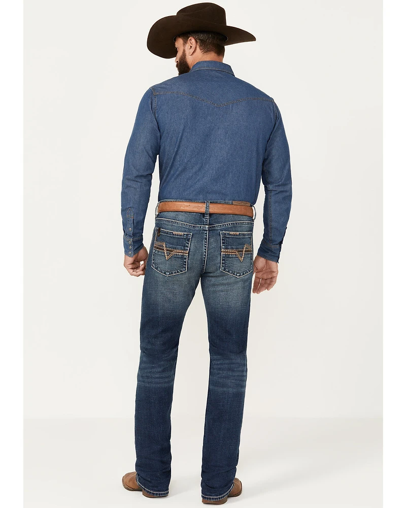 Cody James Men's Sundance Wash Jackson Slim Straight Stretch Denim Jeans