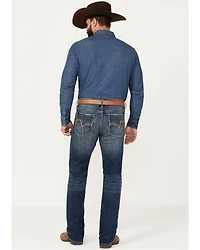 Cody James Men's Sundance Wash Jackson Slim Straight Stretch Denim Jeans