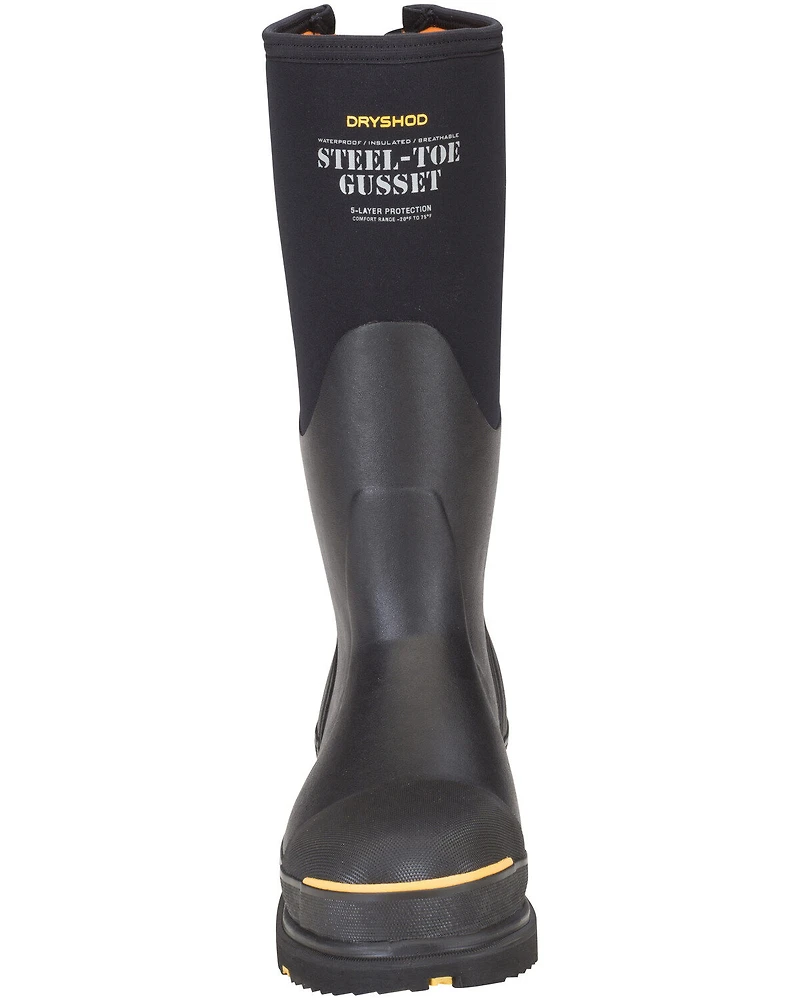Dryshod Men's Adjustable Gusset Work Boots - Steel Toe