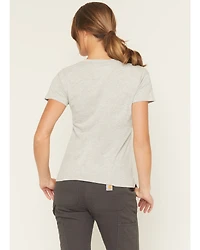 Troll Co Women's Dirty Hands Clean Money Longhorn Short Sleeve Graphic Tee