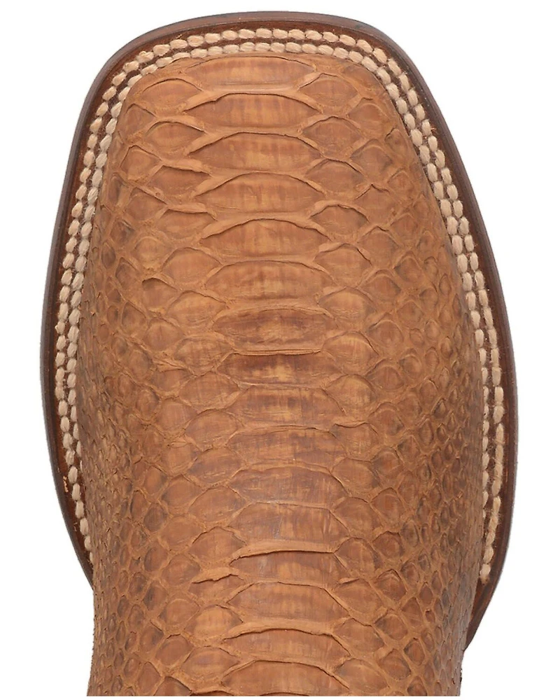 Dan Post Men's Dry Gulch Python Exotic Boots - Broad Square Toe