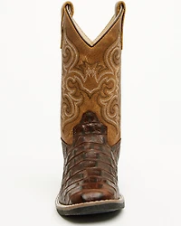 Cody James Boys' Dale Crocodile Print Western Boots - Broad Square Toe