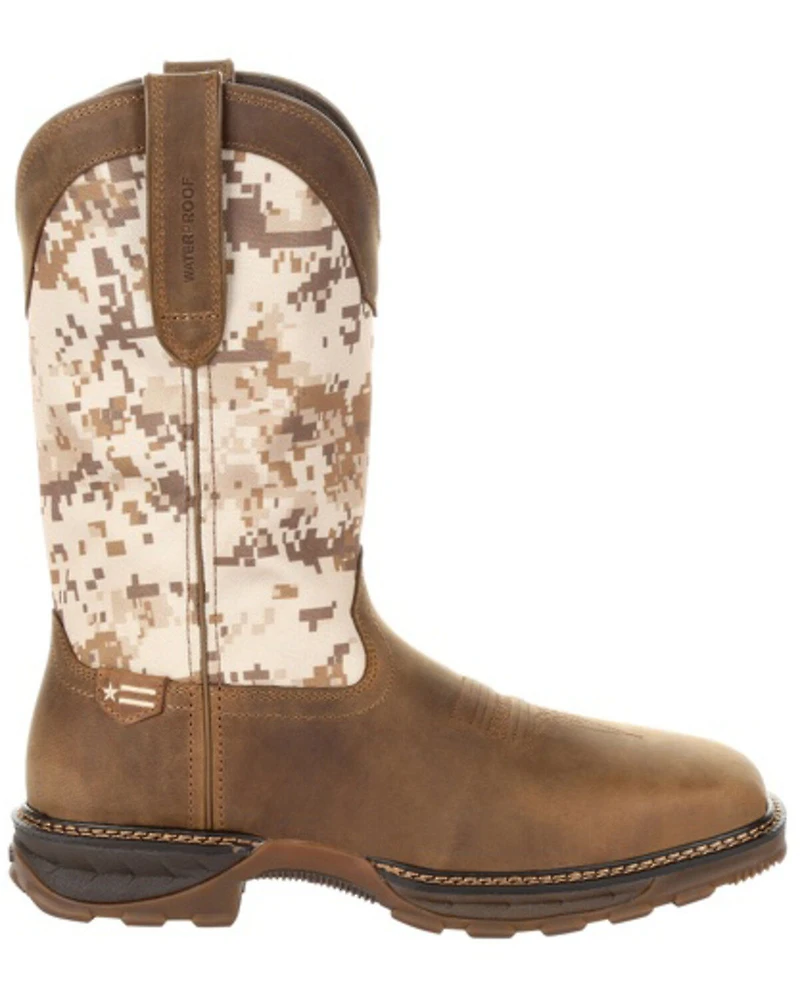 Durango Men's Camo Maverick XP Waterproof Western Work Boots - Steel Toe