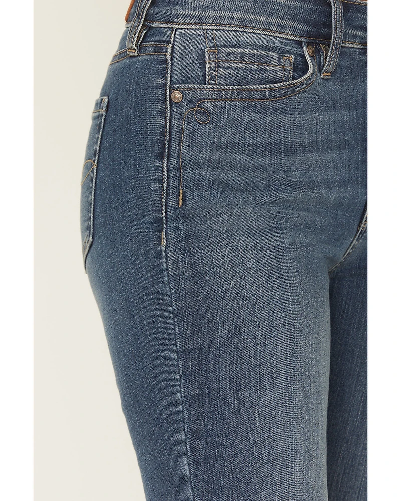 Shyanne Women's Celeste High Rise Bootcut Stretch Denim Jeans