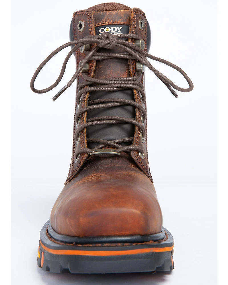 Cody James Men's 8" Decimator Work Boots - Nano Composite Toe