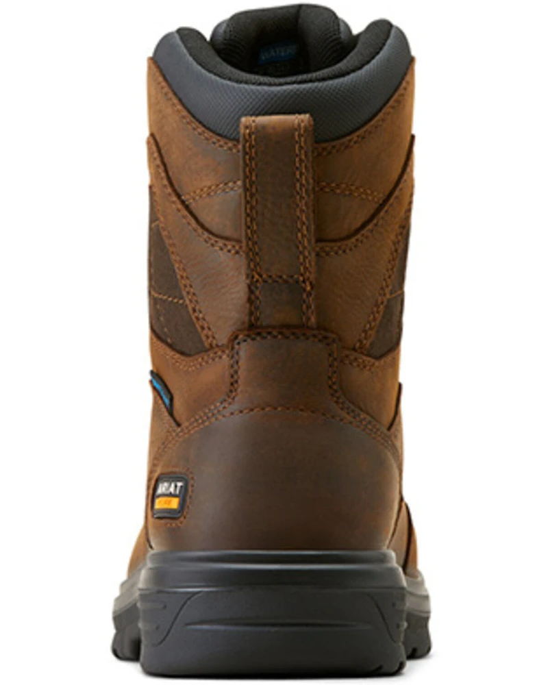 Ariat Men's 8" Turbo Waterproof Work Boots - Soft Toe