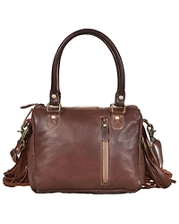 Myra Bag Women's Cowhide Satchel