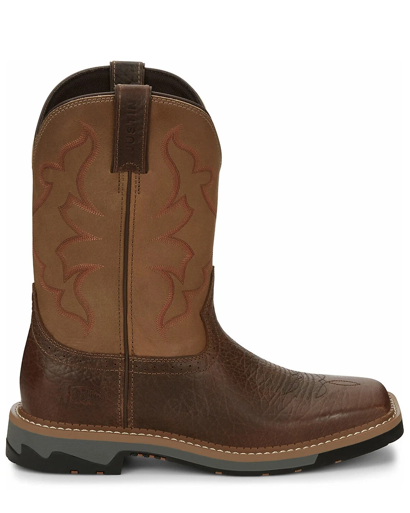 Justin Men's Boot Barn Exclusive Carbide Western Work Boots - Soft Toe