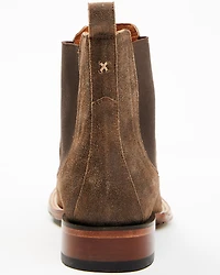 Cody James Men's Ruben Roughout Casual Boots - Broad Square Toe
