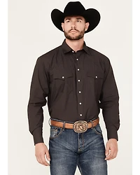 Resistol Men's Lucas Paisley Print Long Sleeve Pearl Snap Western Shirt