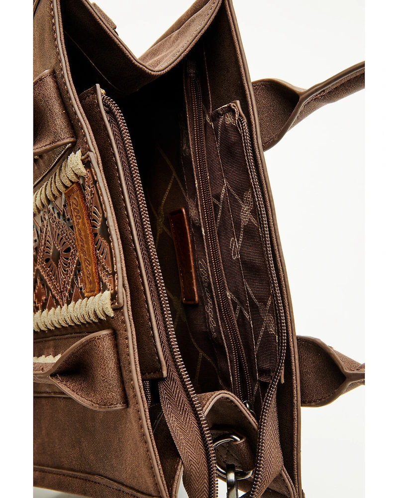 Wrangler Women's Boot Barn Exclusive Braided Crossbody Purse