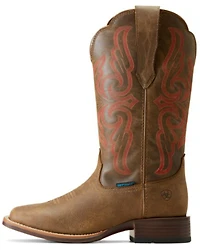 Ariat Women's Primera StretchFit Waterproof Western Performance Boots - Broad Square Toe