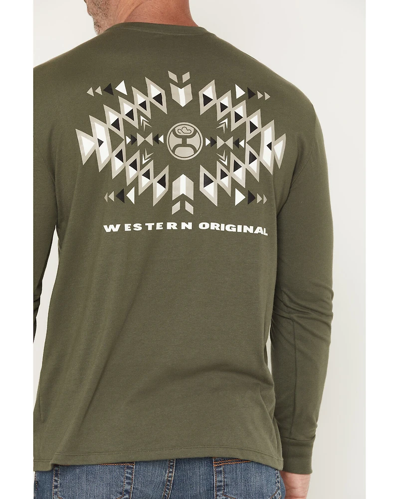 Hooey Men's El Dorado Long Sleeve Graphic T-Shirt