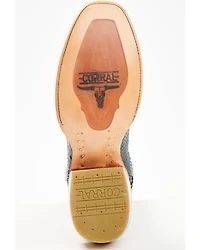 Corral Men's Exotic Python Western Boots - Square Toe