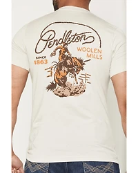 Pendleton Men's Ranch Rodeo Short Sleeve Graphic T-Shirt