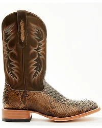 Cody James Men's Python Exotic Western Boots - Broad Square Toe