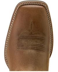 Ariat Men's Sport Steer Skull Performance Western Boots - Broad Square Toe