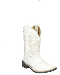 Smoky Mountain Girls' Bonnie Western Boots - Broad Square Toe