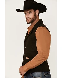 Powder River Outfitters Men's Wool Button-Down Vest