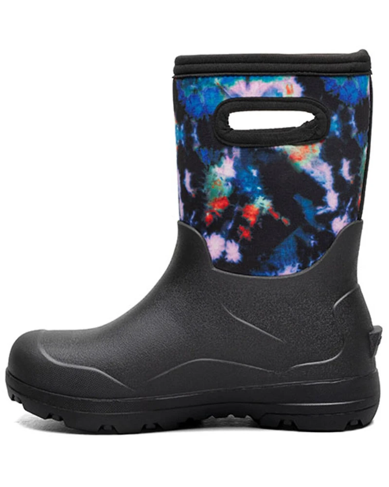 Bogs Boys' York Seamless Tie Dye Rubber Boots