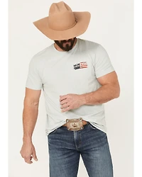 Cody James Men's Rugged Flag Short Sleeve Graphic T-Shirt