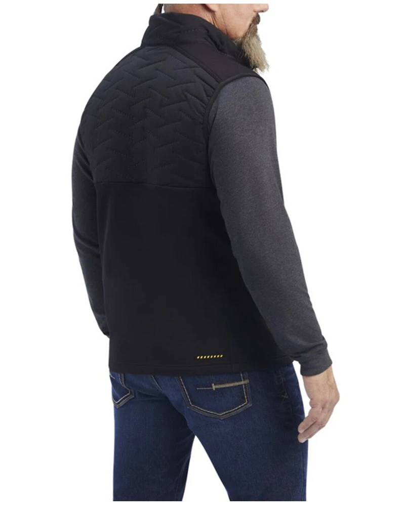 Ariat Men's Rebar Cloud 9 Insulated Zip-Front Work Vest - Big