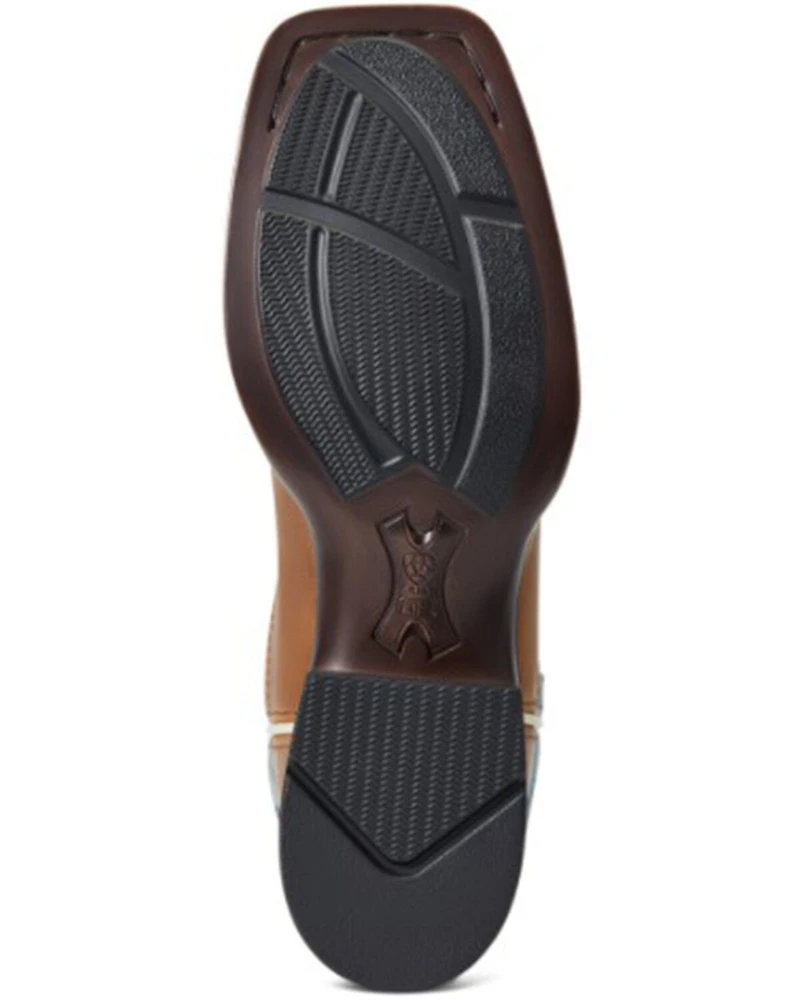 Ariat Women's Almond Buff & Baby Blue Eyes Edgewood Bantamweight Western Performance Boots - Broad Square Toe