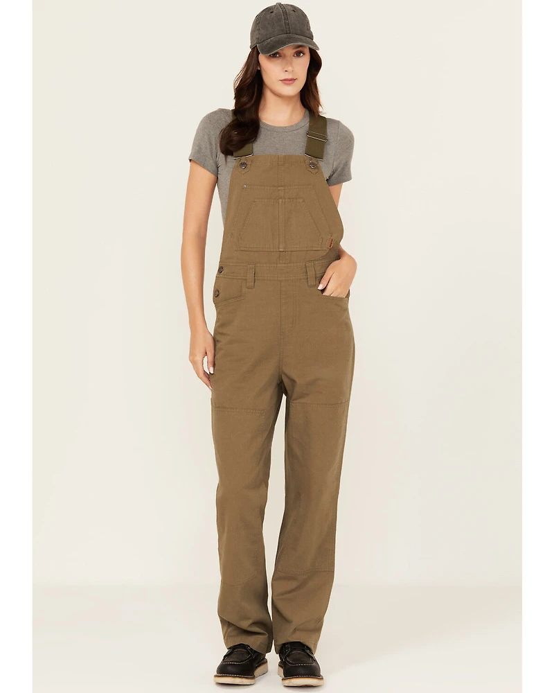 Lucky Brand Workwear Women's Broken Canvas Work Overalls