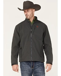 Ariat Men's Americana Logo 2.0 Zip-Front Softshell Jacket - Big