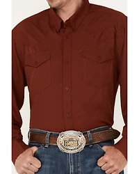 RANK 45® Men's Roughie Performance Long Sleeve Western Button-Down Shirt