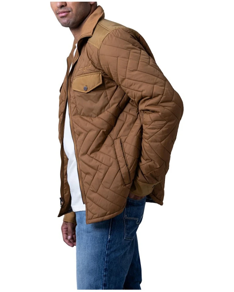 Kimes Ranch Men's Skink Quilted Zip-Up Jacket
