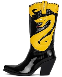 Jeffrey Campbell Women's Killer Cobra Synthetic Western Boots - Snip Toe