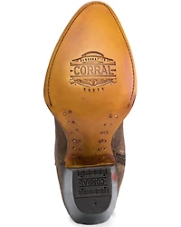 Corral Women's Cheetah Print Suede Booties - Round Toe