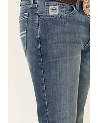 Cinch Men's Silver Label Performance Stretch Slim Straight Jeans