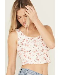 Shyanne Women's Floral Print Corset Top
