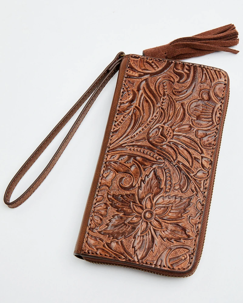 Shyanne Women's Tooled Wallet