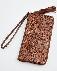 Shyanne Women's Tooled Wallet