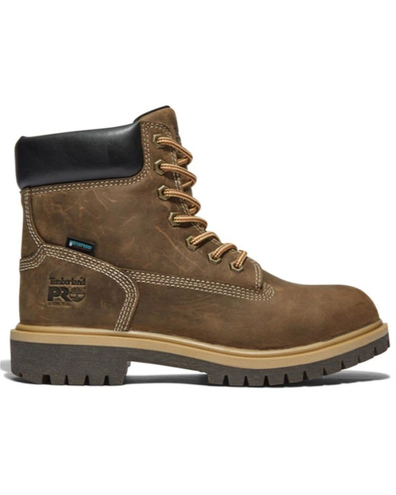 Timberland PRO Women's 6" Direct Attach Waterproof Work Boots - Steel Toe