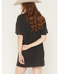 Rock & Roll Denim Women's Boot Barn Exclusive Steer Head Rambler Short Sleeve T-Shirt Dress